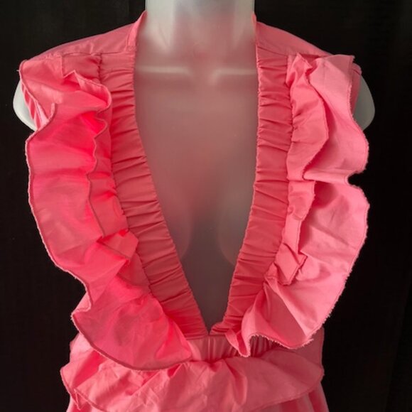 Pretty Ruffle Pink Top - Picture 2 of 5